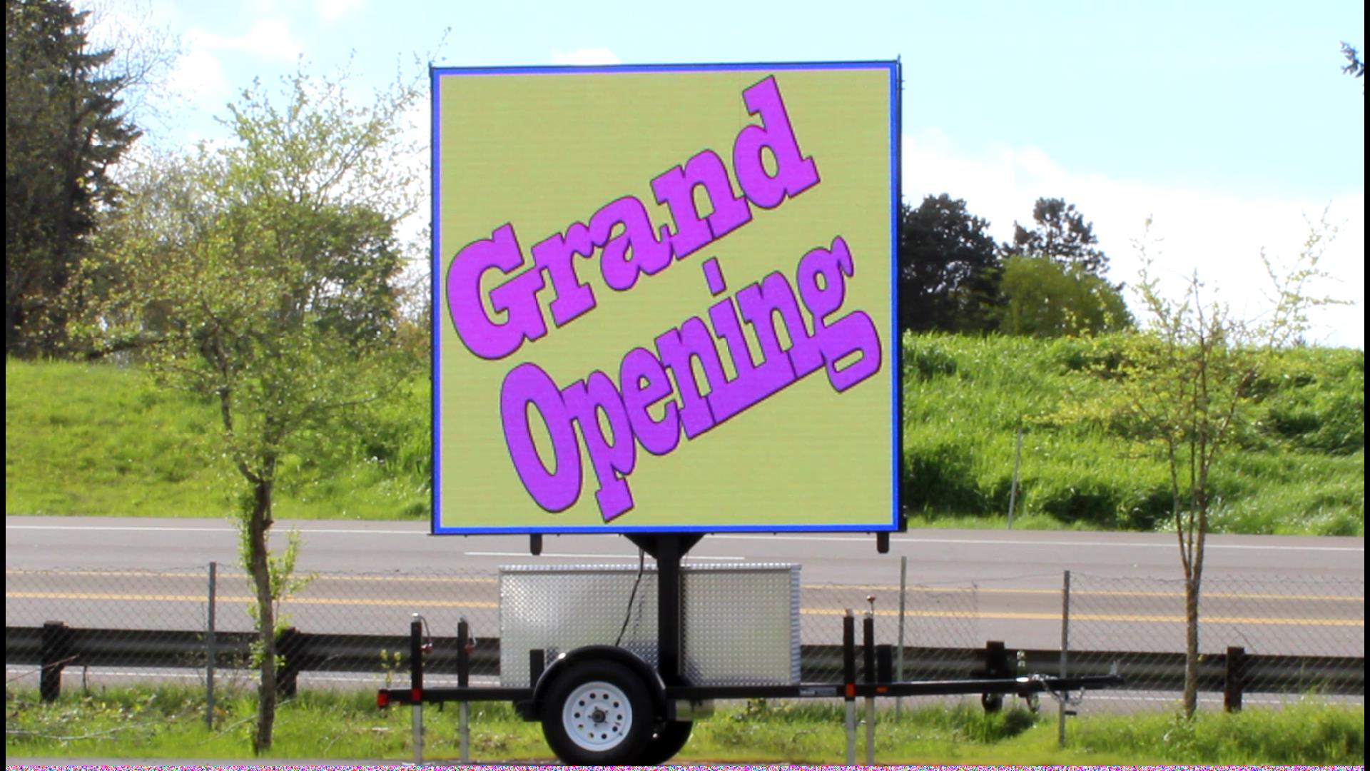 led-Fushia Grand Opening